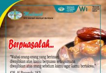 Puasa Ramadhan, Tinggal Hitungan Hari!