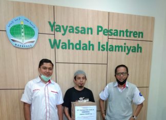 Yudhistira Ghalia Indonesia Serahkan Bantuan APD