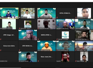 Gelar Mukerwil VII Secara Daring, Wahdah Islamiyah Sultra Komitmen Membangun Sinergi Maksimalisasi Program Kerja