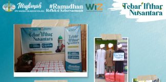 PANITIA AMALIAH RAMADHAN MUSLIMAH WAHDAH ISLAMIYAH KOLAKA SALURKAN 500 PAKET IFTHAR DAN 15 PAKET SEMBAKO