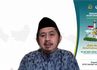 MENGISI TABLIGH AKBAR MENUJU MUKTAMAR IV, PIMPINAN UMUM WAHDAH ISLAMIYAH AJAK WARGA SULTRA BERKARYA MEWUJUDKAN BAKTI DAN SETIA UNTUK INDONESIA