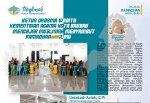 Ketua Dharma Wanita Kemenag Kota Bau Bau Ajak Muslimah Sambut Ramadhan Berbekal Ilmu