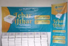 Jumat Berkah, Muslimah Wahdah Bau Bau Salurkan Ratusan Ifthar di Ponpes, Masjid dan Masyarakat Lainnya