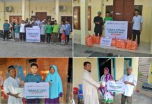 Hari ke 6 Ramadhan, PAR Wahdah Islamiyah Kolaka Utara Tebar Ribuan Paket Buka Puasa