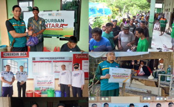 Selenggarakan Tebar Qurban Nusantara 1443 H, Wahdah Islamiyah Sultra Bersama WIZ Sultra Salurkan 15 Ton Daging Qurban