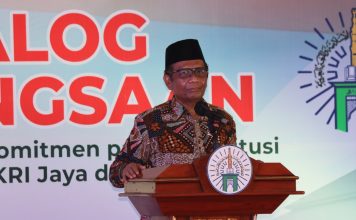 Hadiri Dialog Kebangsaan Wahdah Islamiyah, Menkoplhukam Sebut Ormas Islam adalah Aset Nasional