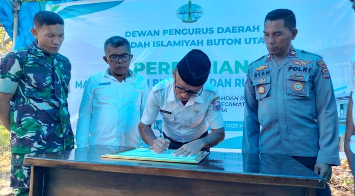 Hadiri Peresmian Masjid & Rumah Quran, Pemkab Harap Wahdah Islamiyah Jadi Pusat Pengembangan Islam di Butur