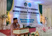 Apresiasi Pendidikan MI Al Wahdah Baubau, Kemenag Baubau: Tak Hanya di Pondok, Insan al Quran Juga dicetak di Wahdah