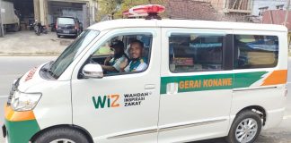 Optimalkan Layanan Sosial untuk Masyarakat Konawe, Wahdah Inspirasi Zakat Sediakan Ambulance Gratis