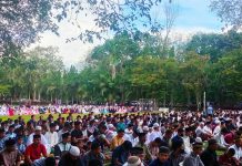 Sholat Idul Adha Bersama Wahdah Islamiyah Kendari, Ribuan Masyarakat Padati Lapangan Futsal UHO