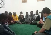 Disyahadatkan Dai Wahdah Islamiyah, Puluhan Anak-Anak Suku Asmat Disekolahkan ke Pulau Jawa