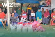 Jelang Dirgahayu RI, Laznas WIZ Salurkan Sembako untuk Masyarakat Prasejatera