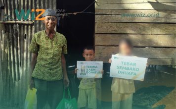 Ringankan Kebutuhan Pangan Lansia, Janda & Dhuafa, Laznas WIZ Gerai Buton Tengah Salurkan Program Berkah Peduli