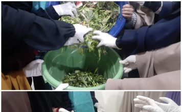 Peduli Lingkungan, Muslimah Wahdah Kendari Latih Kadernya Olah Sampah