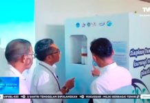 Fakultas Teknik dan Informatika UNM bersama Wahdah Water Luncurkan Public Smart Dispenser