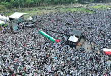 Dua Juta Massa Hadiri Aksi Bela Palestina di Monas