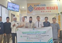 Jaga Stamina Dai & Pengurus, Wahdah Kolaka Gandeng Klinik Utama Sandang Murah Gelar Full Medical Checkup