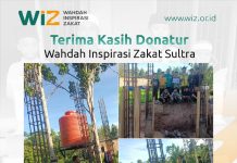 Program Berkah Sehat, WIZ Koltim Bangun Fasilitas MCK untuk Santri Tahfizh