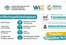 Ajak Masyarakat Berbagi Kebahagiaan di Bulan Ramadhan, Wahdah Islamiyah Sultra Launching 7 Program Berkah Terbaik