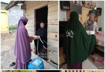 Jumat Berkah, Muslimah Wahdah Kolaka Tebar 4.390 Paket Buka Puasa di 8 Kecamatan