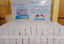 Jumat Berkah 11 Ramadhan 1445 H, Muslimah Wahdah Kolaka Utara Salurkan 1656 Paket Buka Puasa