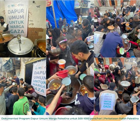 Penuhi Kebutuhan Buka Puasa dan Sahur Warga Gaza, Wahdah Inspirasi Zakat Buka Dapur Umum