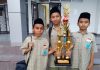 MTs Al Wahdah Kendari Kembali Raih Juara Pada Lomba LCT Matematika
