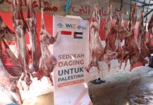 Ratusan Keluarga di Gaza Terima Daging Qurban yang Disalurkan Wahdah Inspirasi Zakat