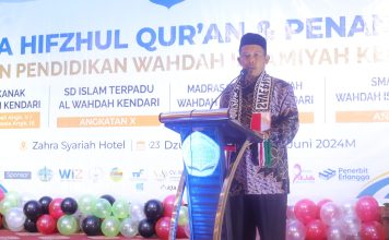 Ingatkan Guru Terus Doakan Santri Lulusan YPWI Kendari, Ustaz Ikhwan Kapai: “Meskipun Mereka Telah Pergi Hauh, Tapi Mereka Harus Tetap Dekat di Hati Kita