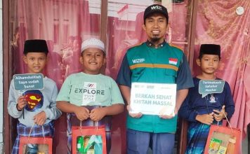 Semarak Kemerdekaan RI ke 79, LAZNAS WIZ Sultra Gelar Khitanan Massal Bersama Meohai Mandiri Grup Kolaka