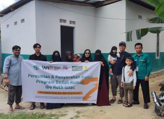 Rumah Baru, Harapan Baru: WIZ Sultra dan Donatur Wujudkan Hunian Layak untuk Ibu Ruth