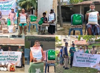 YBM PLN Kendari dan WIZ Sultra Kolaborasi Salurkan Puluhan Paket Sembako, Ringankan Beban Hidup Pekerja Harian