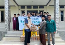 Berkah di Desa Waturay: Kolaborasi YBM PLN dan WIZ Sultra Dukung Pendidikan Santri Tahfizh