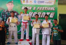 Kejuaraan Karate Dandim 1417/KDI Cup III: Dojo Ponpes al Wahdah Kendari Raih 18 Medali