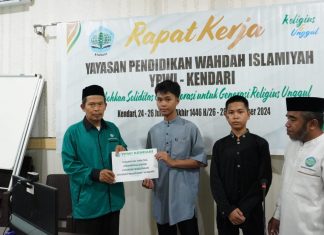 Kiprah Abadi Guru Perintis: YPWI Kendari Serahkan WPP ke Anak Ustaz Abu Nabilah