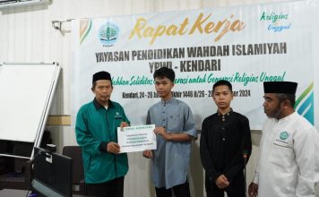 Kiprah Abadi Guru Perintis: YPWI Kendari Serahkan WPP ke Anak Ustaz Abu Nabilah