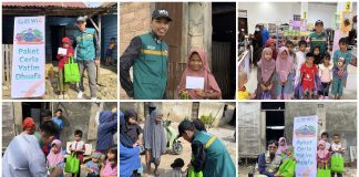 Jelang Ramadhan 1446H, WIZ Sultra & YBM PLN UPT Kendari Belikan Baju Baru untuk Yatim-Dhuafa