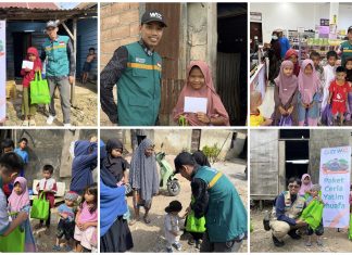 Jelang Ramadhan 1446H, WIZ Sultra & YBM PLN UPT Kendari Belikan Baju Baru untuk Yatim-Dhuafa