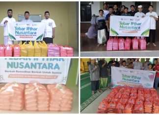 Hingga 10 Ramadhan 1446 H, Wahdah Islamiyah dan WIZ Sultra Salurkan 16 Ribuan Paket Buka Puasa di Berbagai Daerah se Sultra
