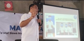 Hadiri MPLS, Kepala BNN Kota Kendari Ajak Siswa MTs-SMAQu Wahdah Islamiyah Perangi Narkoba