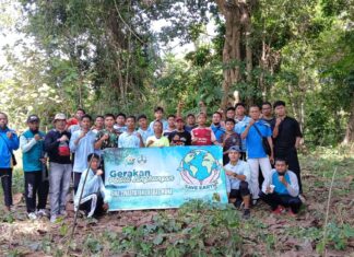 Tanam 175 Pohon di Hutan Jompi, Wahdah Islamiyah Muna Gaungkan Pesan Peduli Lingkungan