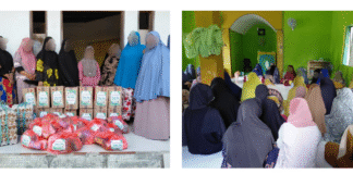 Muslimah Wahdah Kabaena Barat Eratkan Persaudaraan Lewat Aksi Sosial dan Majelis Taklim Ibu-ibu di Desa Sangia Makmur