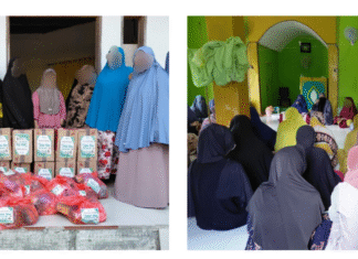 Muslimah Wahdah Kabaena Barat Eratkan Persaudaraan Lewat Aksi Sosial dan Majelis Taklim Ibu-ibu di Desa Sangia Makmur