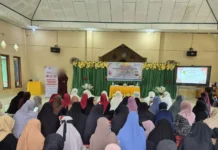 Hadiri Silaturahmi Pencinta Al-Qur’an Muslimah Wahdah Bombana, Istri Wakil Bupati Dorong Pembinaan Keluarga Berbasis Agama