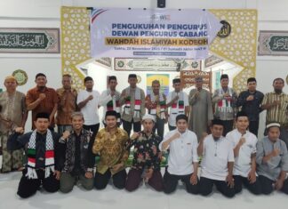 DPC Wahdah Islamiyah Kodeoha Dikukuhkan, Perluas Jaringan Kelembagaan dan Kontribusi Qur’ani di Kolaka Utara