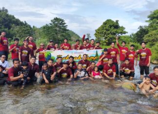 Perkuat Soliditas dan Ukhuwah Kader, Wahdah Islamiyah Gelar Tarbiyah Camp di Pinggir Sungai Saludongka