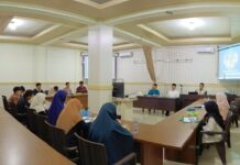 Mahasiswa Manajemen Dakwah IAIN Kendari Kuliah Lapangan di Kantor DPW Wahdah Islamiyah Sultra