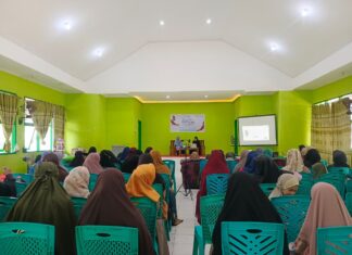 Tiga Kecamatan Bergerak Serentak, DRM Muslimah Wahdah Bombana Hidupkan Semangat Menyambut Ramadhan