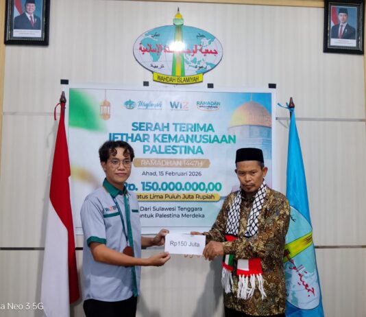 Dari Sultra untuk Gaza: Donasi Rp150 Juta Difokuskan untuk Sahur dan Berbuka Ramadhan