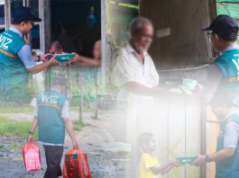 LAZNAS WIZ Salurkan Puluhan Paket Fidyah untuk Ketahanan Gizi Dhuafa di Pesisir Kolaka